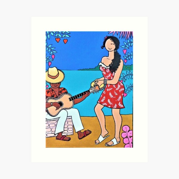 Aperçu de l'œuvre les musiciens de la Corniche, par Stef créée et vendue par StefDelapree.