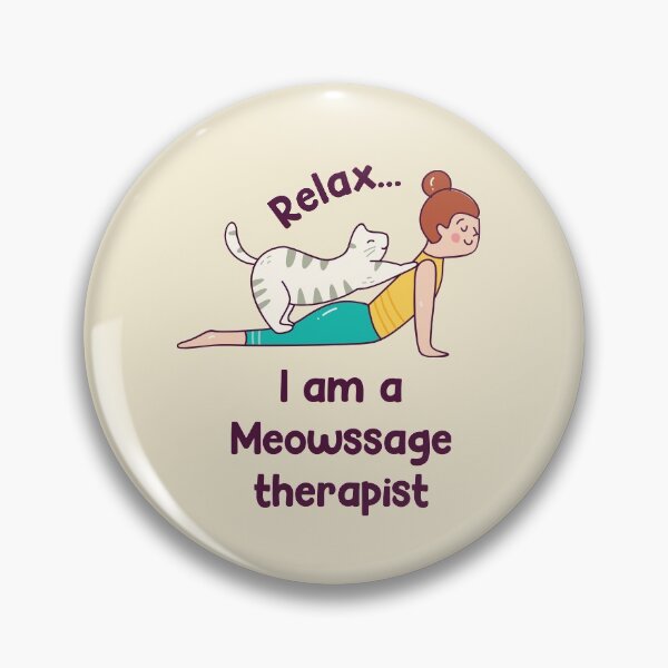Item preview, Massage Therapists - Kitty is the massage therapist_funny Design designed and sold by GalacticDust.