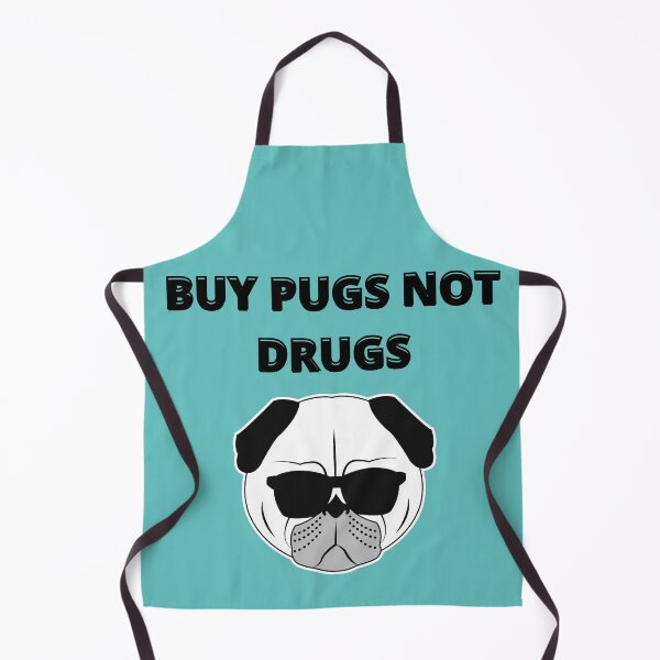 Item preview, Buy pugs not drugs designed and sold by Das-IT-tees446.