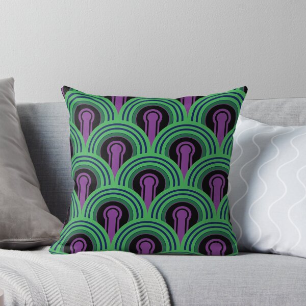 Item preview, Geometric Pattern: Keyhole Arch: Deedree Daniel: Green designed and sold by Red Wolf.