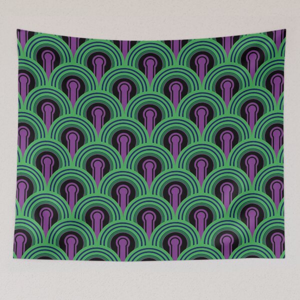 Item preview, Geometric Pattern: Keyhole Arch: Deedree Daniel: Green designed and sold by Red Wolf.
