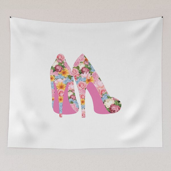 Item preview, Floral Heels designed and sold by nldesigns.