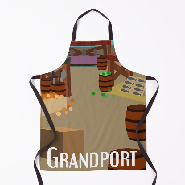 Item preview, Grandport Market Travel Poster designed and sold by sylphofhope19.
