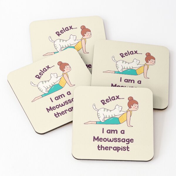 Item preview, Massage Therapists - Kitty is the massage therapist_funny Design designed and sold by GalacticDust.