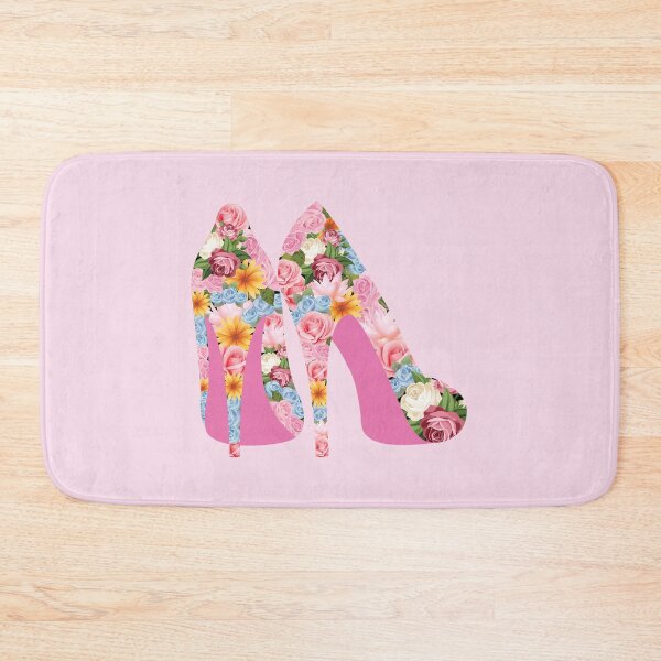 Item preview, Floral Heels Pink designed and sold by nldesigns.