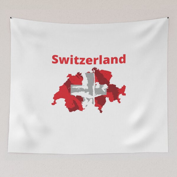 Item preview, Swiss Flag. designed and sold by Fiftyandfab.
