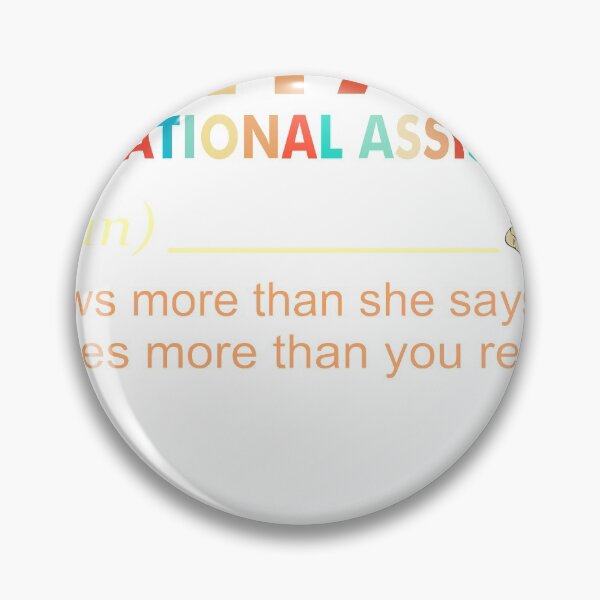 Item preview,  Vintage Educational Assistant Knows More Than He Says And Notices More Than You Realize designed and sold by KatiestoreDT.