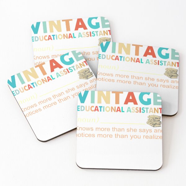 Item preview,  Vintage Educational Assistant Knows More Than He Says And Notices More Than You Realize designed and sold by KatiestoreDT.