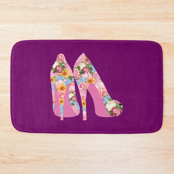 Item preview, Floral Heels Purple designed and sold by nldesigns.