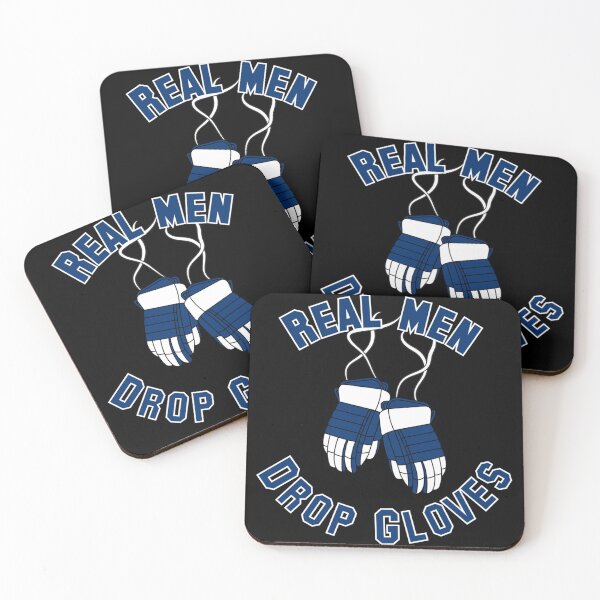 Item preview, Ice Hockey, Real Men Drop Gloves designed and sold by poppygiftshop.