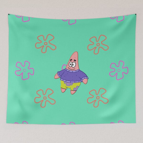 Item preview, Patrick in a sweater with flowers designed and sold by YodaJuan4Me.