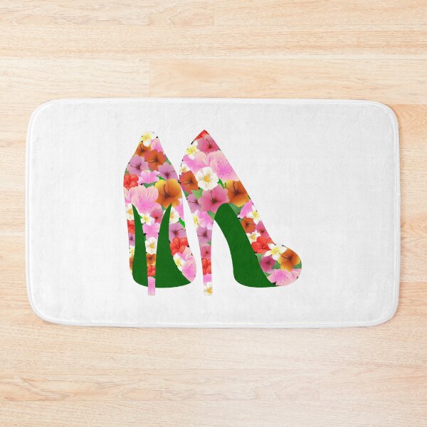 Item preview, Tropical Floral Heels designed and sold by nldesigns.