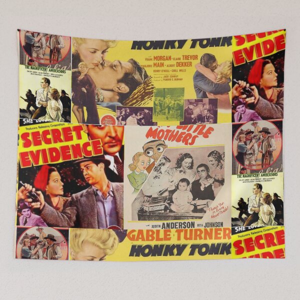 Item preview, Vintage Movies Picture Montage #4 designed and sold by Krispsm.
