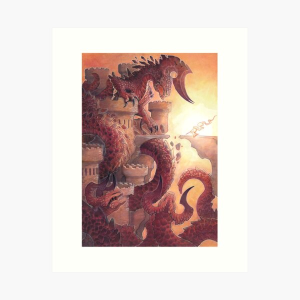 Item preview, the lady and the dragon designed and sold by drachenmagier.