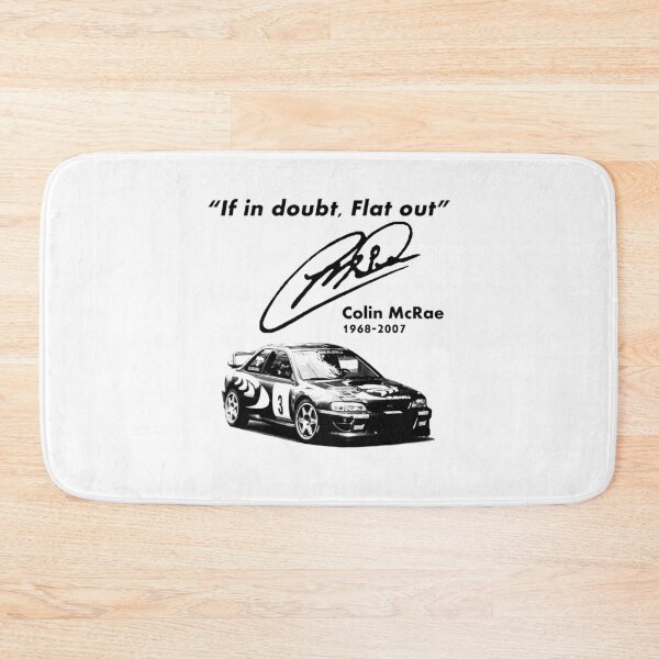 Item preview, If in Doubt Flat Out (with Subaru), design designed and sold by KirstenMartine.