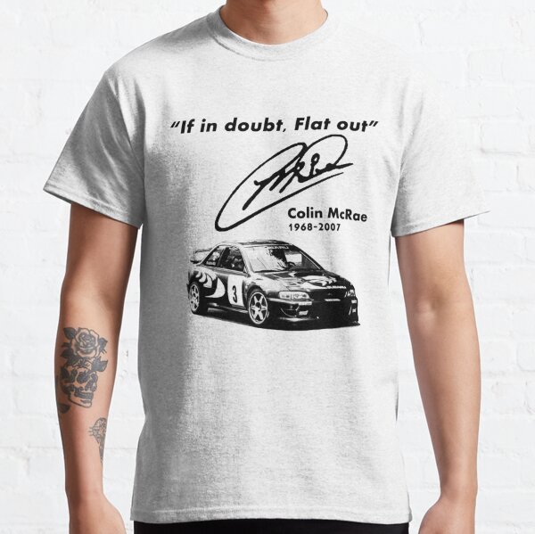 En cas de doute Flat Out (avec Subaru), conception T-shirt classique