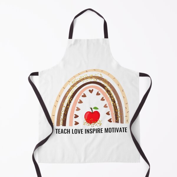 Artikelvorschau, Rainbow Teach Love Inspire Motivate- Teacher Back to School Geschenke entworfen und verkauft von younghopes.