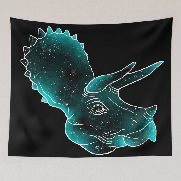 Item preview, Space triceratops designed and sold by SpaceHead-Art.