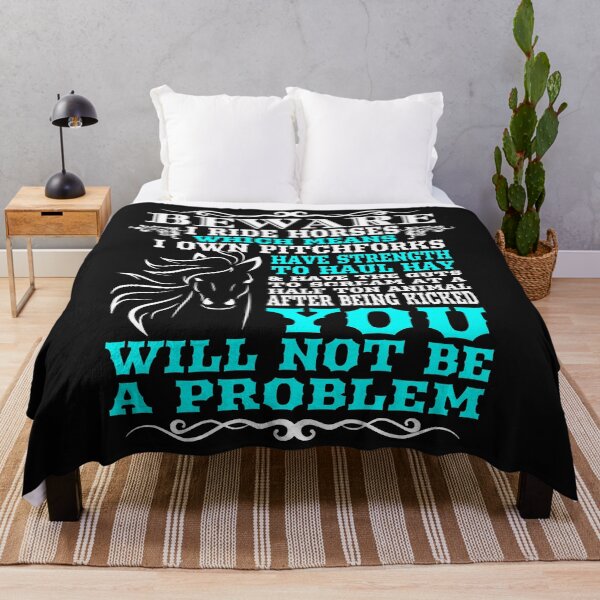 Item preview, Beware I Ride Horses Hoodie Funny Horse Hoodie - Horse Lover designed and sold by Vignette2323.