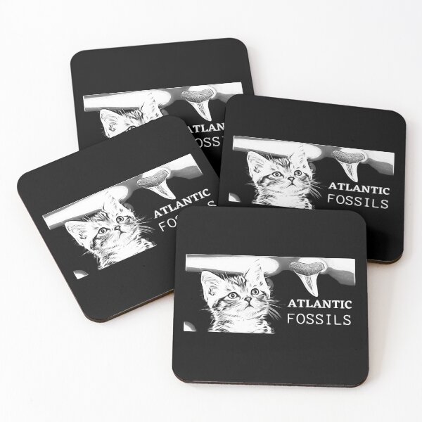 Item preview, Kitten and Atlantic Fossils Shark Tooth designed and sold by AtlanticFossils.