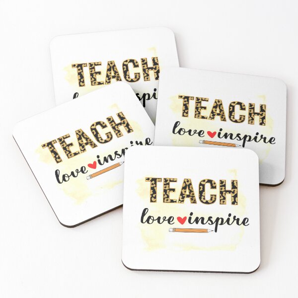 Item preview, Teach Love Inspire- Teacher Back to School Gifts designed and sold by younghopes.