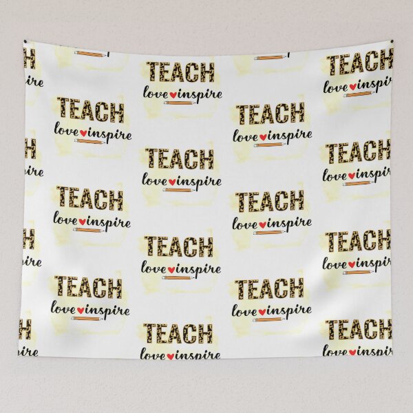 Item preview, Teach Love Inspire- Teacher Back to School Gifts designed and sold by younghopes.