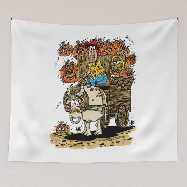 Item preview, The Pumpkin Wagon designed and sold by bobtheartman.