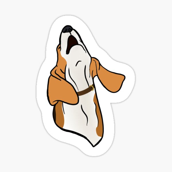 Item preview, Baying Treeing Walker Coonhound Design designed and sold by Rosie-22.
