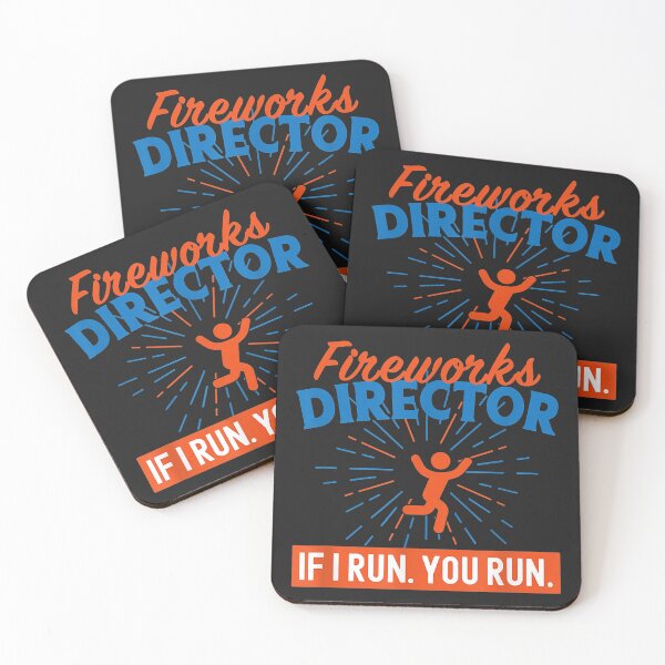 Item preview, Fireworks Director Shirt,If I Run You Run designed and sold by Sellberg52.