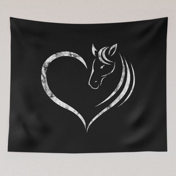 Item preview, Cute Horse Lover Outfit Gift for Girls Women Horse and Heart designed and sold by Vignette2323.