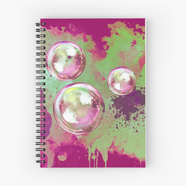 Item preview, Watercolor soap bubble painting designed and sold by Thubakabra.
