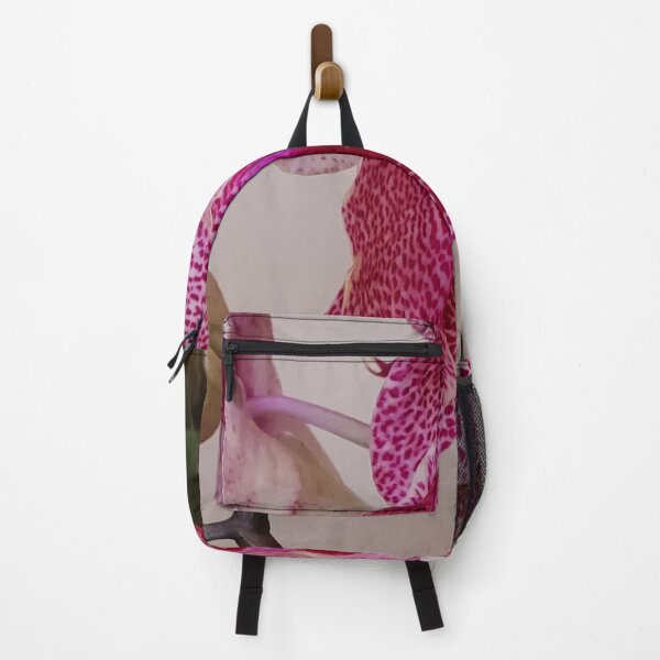 Item preview, White Phalaenopsis Orchid with Pink Burgundy Spots Close up designed and sold by kittenpink.