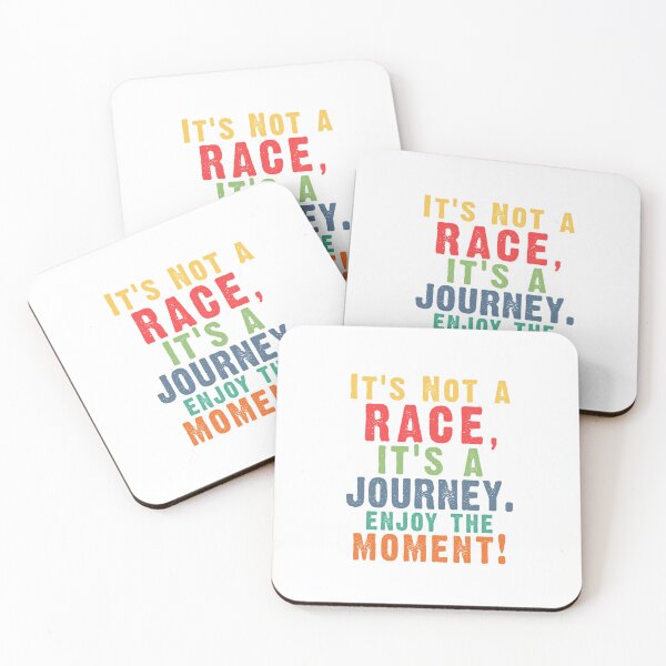 Item preview, It's Not A Race, It's A Journey. Enjoy The Moment! designed and sold by Bicycles-R-Us.