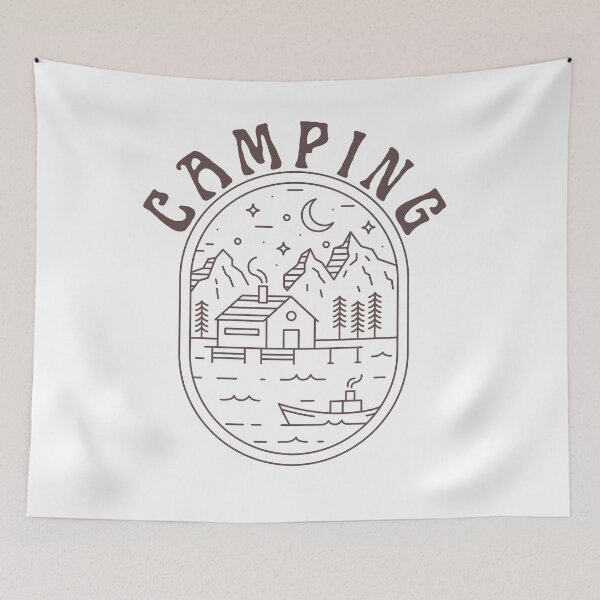 Item preview, Camping Scenery designed and sold by quirky-artistry.