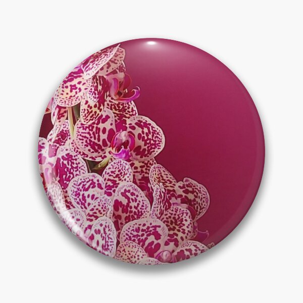 Item preview, Bunch of Cute White Phalaenopsis Orchids with Pink Spots designed and sold by kittenpink.