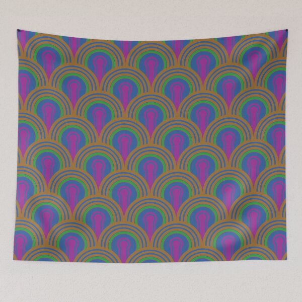 Item preview, Geometric Pattern: Keyhole Arch: Clementine designed and sold by Red Wolf.