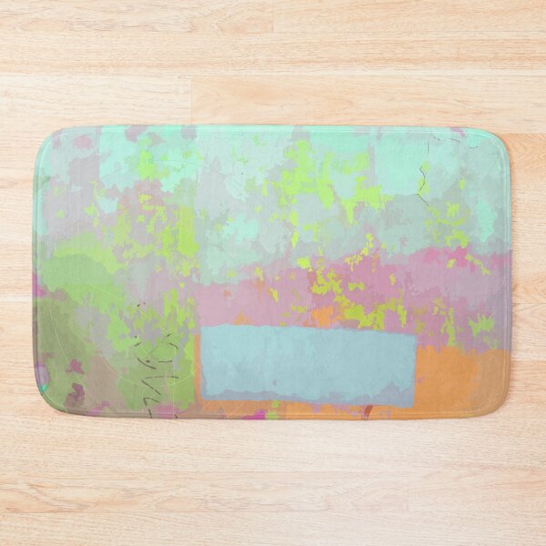 Item preview, Brightly painted houses as abstract art - pastels - photography art home decor print bedding pillow designed and sold by Boho Contessa.