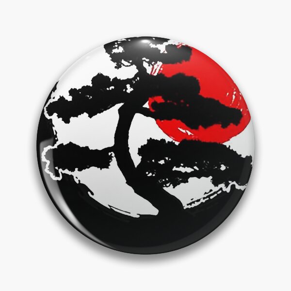 Item preview, Pretty Calligraphy Enso Circle Zen Buddhist Bonsai Tree , Designer designed and sold by BRANDONPRY1.