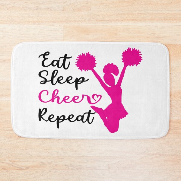 Item preview, Eat Sleep Cheer Repeat designed and sold by LarrysDesigns.