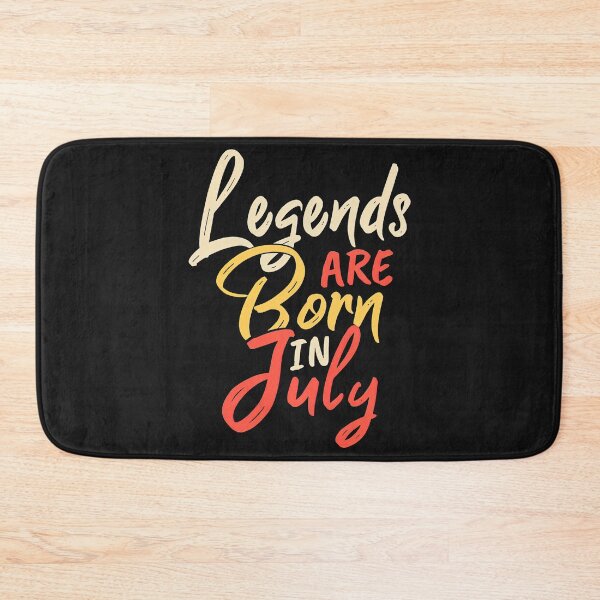 Item preview, Legends are Born in July, Legends are Born in July Design, Birthday Gift designed and sold by graphic-genie.