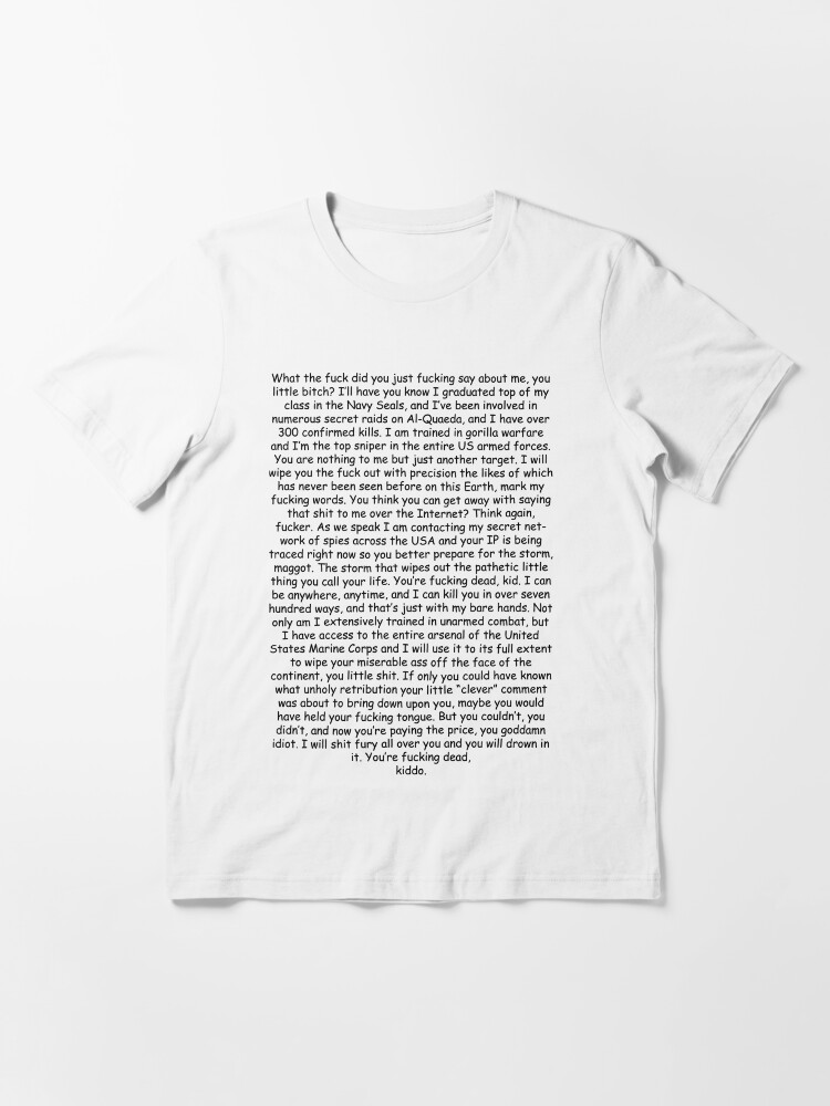 Navy SEAL Copypasta—T-Shirt – Legboot