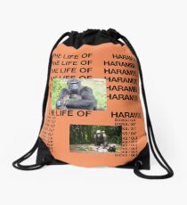 The Life of Harambe Drawstring Bag