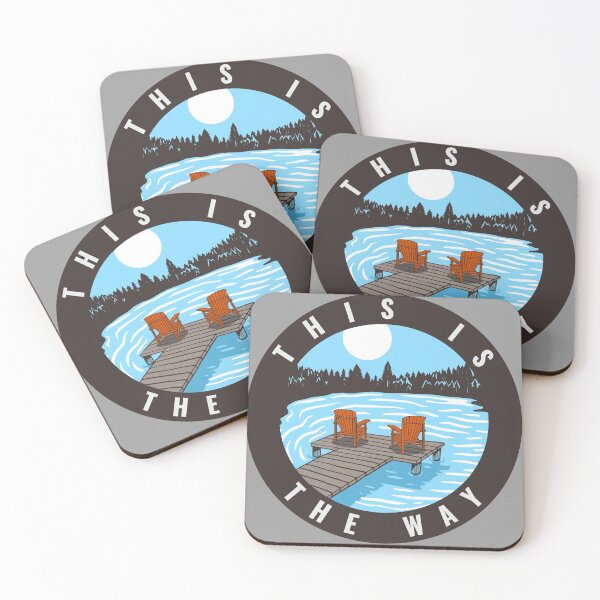 Item preview, This is the way - lake sunset designed and sold by Primotees.