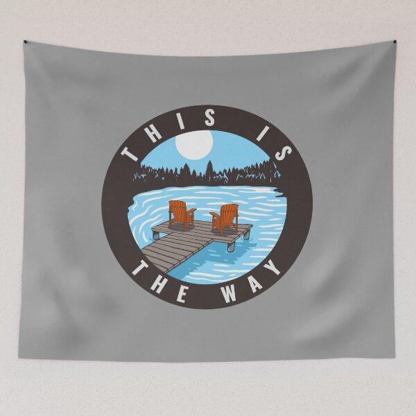 Item preview, This is the way - lake sunset designed and sold by Primotees.