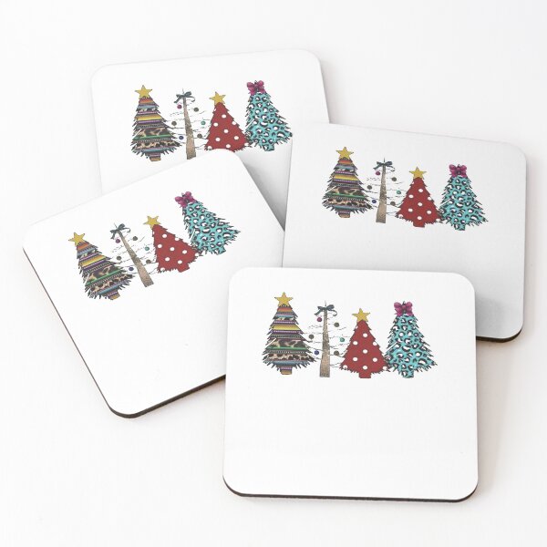 Item preview, Printed Polka Dot Leopard Christmas Tree , Designer designed and sold by BRANDONPRY1.