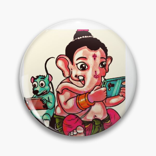 Item preview, PLAYING GANESH JI designed and sold by YatharthhPrints.