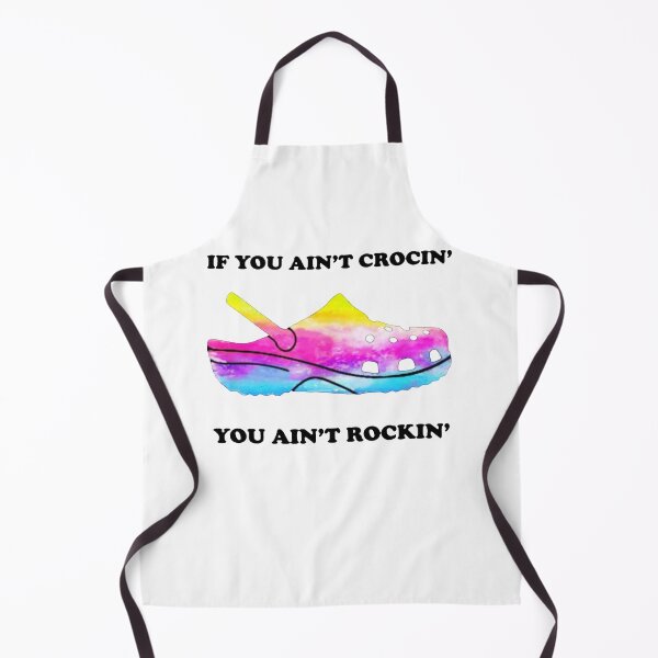 Artikelvorschau, If You Ain’t Crocin’ You Ain’t Rockin’ Tie Dye, Design entworfen und verkauft von KirstenMartine.