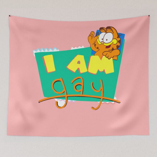 Item preview, I Am Gay Garf designed and sold by GerdaGisellee.