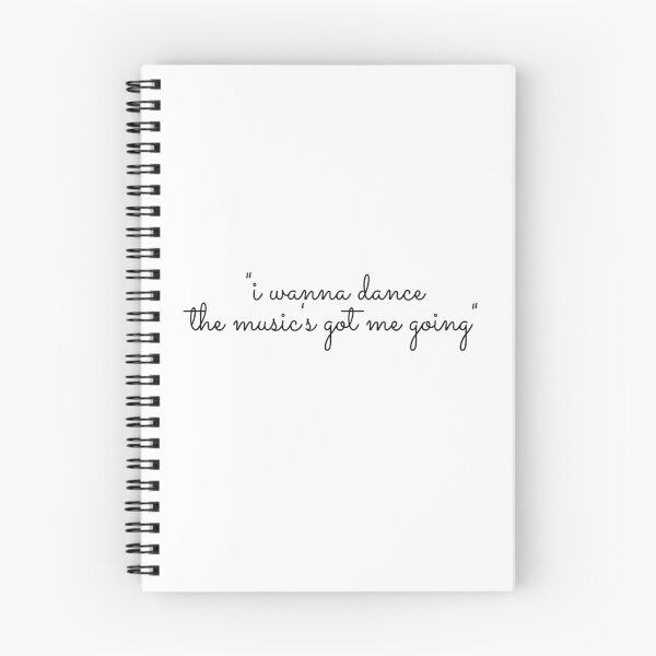 Item preview, " I wanna dance, the music's got me going" by BTS designed and sold by ArtClicks.