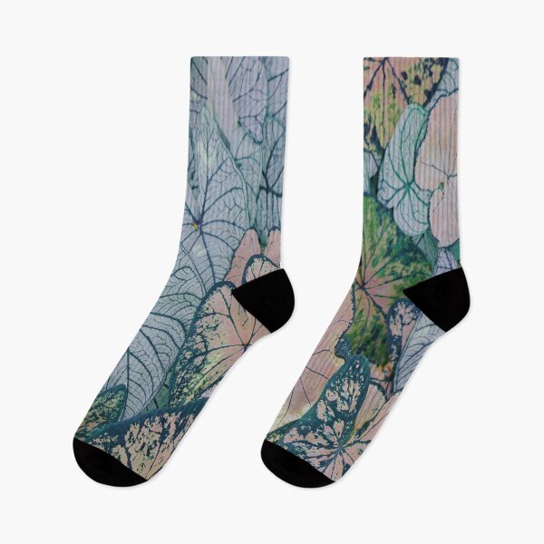 Item preview, green leaves pattern croton designed and sold by Ovrostore.